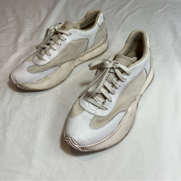 Sorel Ona white sneakers size 8.5 - Picture 1 of 7